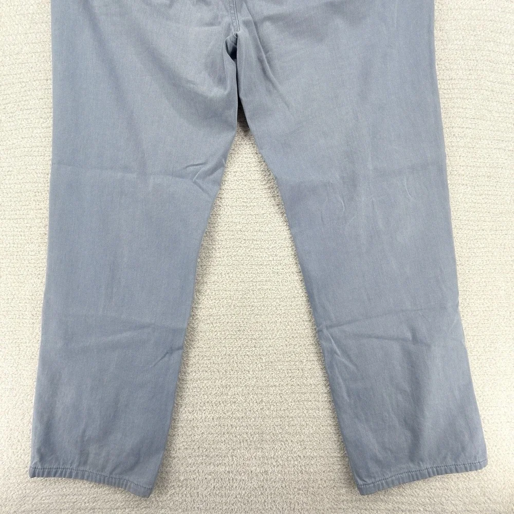 Johnnie-O Jeans Mens 38x34 Blue Relaxed Straight Leg Stretch Denim